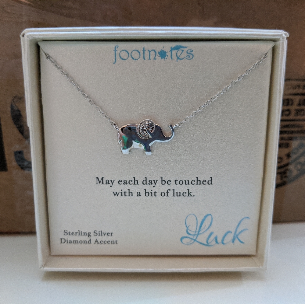 Elephant necklace